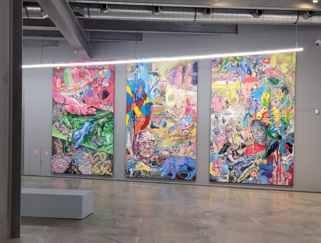 MICHAEL RITTSTEIN PUTS HIS FEET ON THE TABLE! AT KAMPA&nbsp;MUSEUM