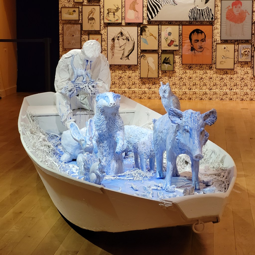 “S’éclairer sans fin” – Edi Dubien au Musée de la Chasse et de la&nbsp;Nature